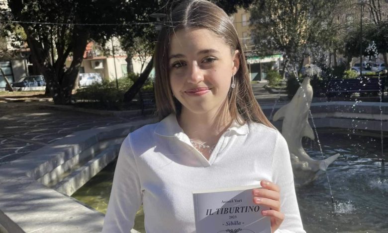 Canicattì. Elisa Tararà, 13 anni, nell’Olimpo dei poeti del prestigioso “Tiburtino” 